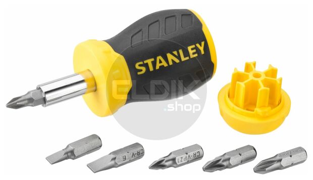Stanley 0-66-357 Multibit Stubby Schroevendraaier