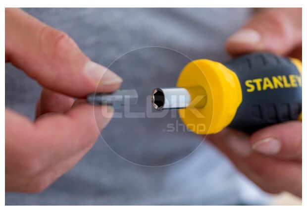 Stanley 0-66-357 Multibit Stubby Schroevendraaier