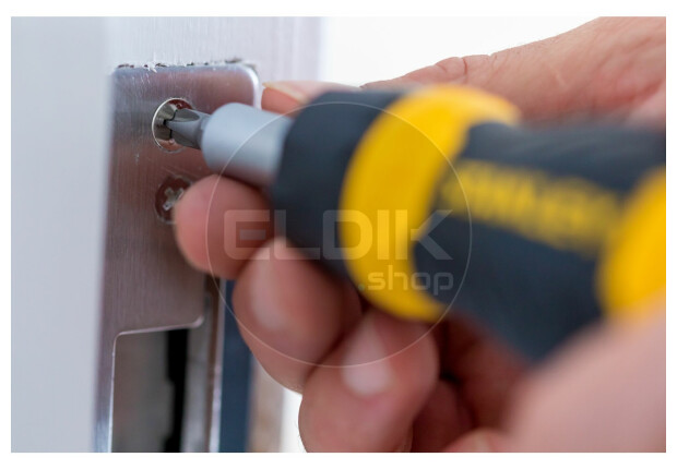 Stanley 0-66-358 Multibit Stubby Schroevendraaier met ratel