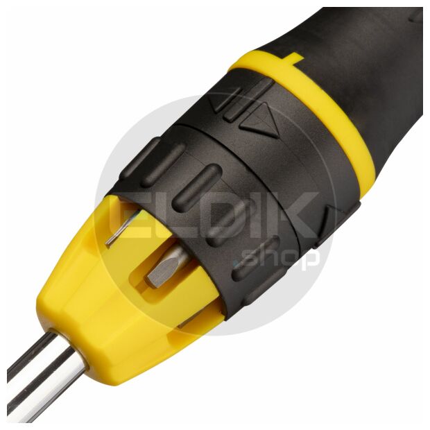 Stanley 0-68-010 Multibit Schroevendraaier met Ratel