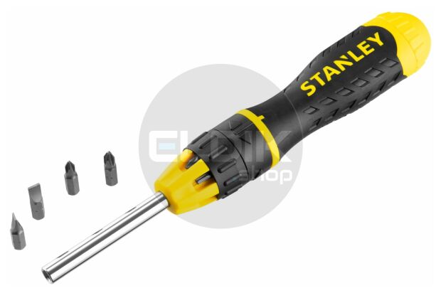 Stanley 0-68-010 Multibit Schroevendraaier met Ratel