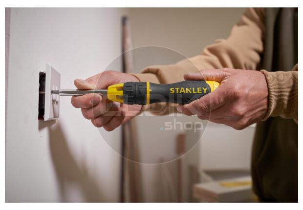 Stanley 0-68-010 Multibit Schroevendraaier met Ratel