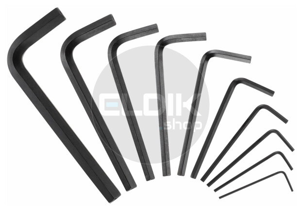 Stanley 0-69-253 Stiftsleutelset 10 Dlg 1,5-10mm
