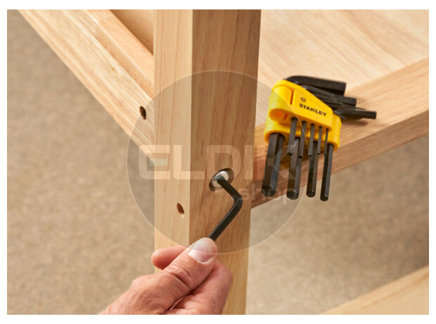 Stanley 0-69-253 Stiftsleutelset 10 Dlg 1,5-10mm