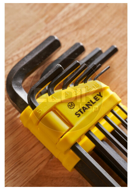 Stanley 0-69-253 Stiftsleutelset 10 Dlg 1,5-10mm