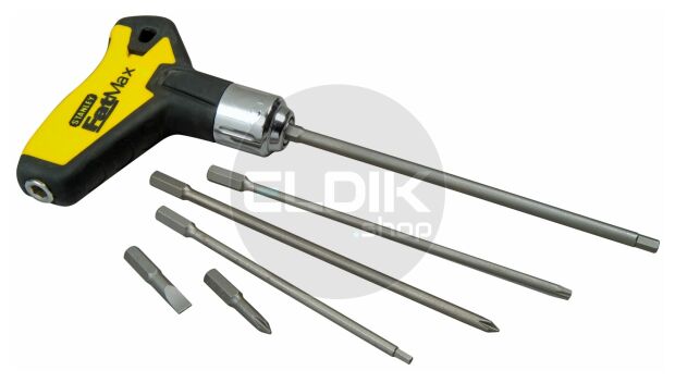 Stanley 0-79-153 FATMAX Stiftsleutelset Pistoolgreep met Ratel  (27delig)