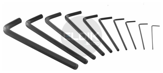 Stanley 0-89-904 Stiftsleutelset 9Dlg Hex Grip