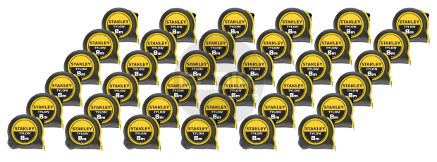 Stanley 0-30-657/36 36 x Rolbandmaat Tylon 8m - 25mm