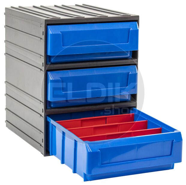 Tayg 300/3 Bakkenkast 3-delig - kunststof - 245 x 291 x 321 mm - 351006