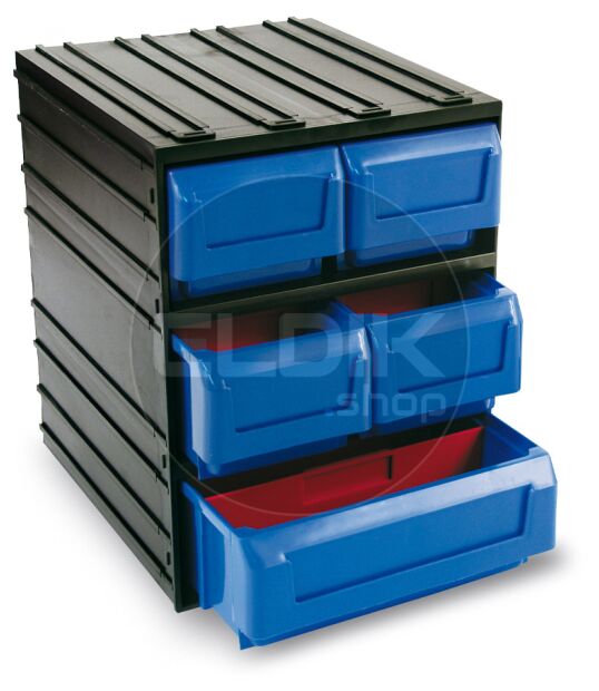 Tayg 300/5 Bakkenkast 5-delig - kunststof - 245 x 291 x 321 mm - 352003