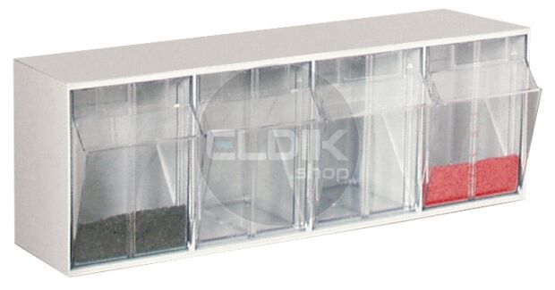 Tayg 4 Kast met Kantelbakken  B600 x D168 x H206 mm - 334061