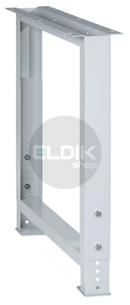 Lista 43.231.020 Werkbankvoet verstelbaar | H700/1050 x B80 x D725 | Lichtgrijs
