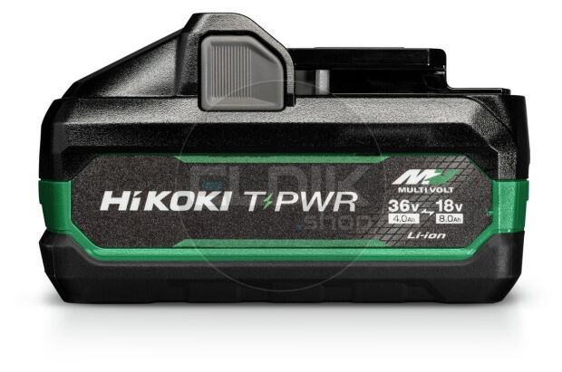 Hikoki BSL3640MVT T-PWR MULTI VOLT: 18 V/36 V accu met Tabless-technologie voor zware toepassingen - 381990