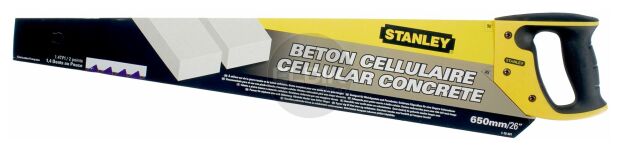 Stanley 1-15-441 Gasbetonzaag 650mm - 1,2T/inch
