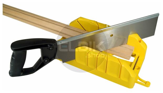 Stanley 1-19-800 Verstekbak Kunststof met Kapzaag L350mm/B143mm/H95mm