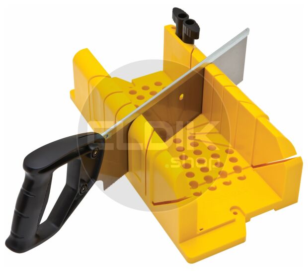 Stanley 1-20-600 Verstekbak Kunststof  met Kapzaag L300mm/B130mm/H80mm