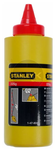 Stanley 1-47-804 Slaglijnpoeder Rood 225gr