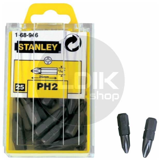 Stanley 1-68-946 1/4" Bits Phillips Nr2
