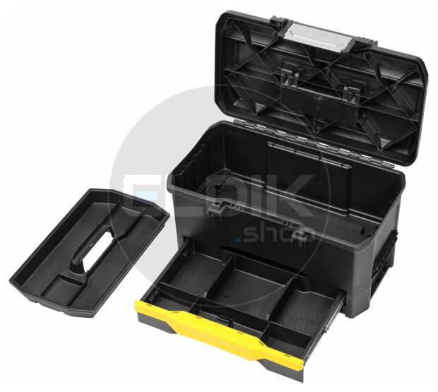 Stanley 1-70-316 Gereedschapskoffer 19" met Drukslot en Lade