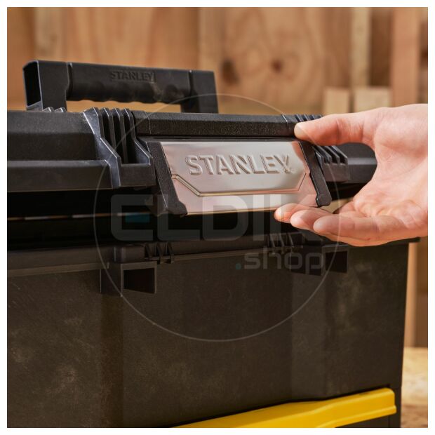 Stanley 1-70-316 Gereedschapskoffer 19" met Drukslot en Lade