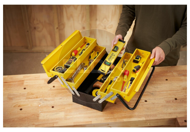 Stanley 1-94-738 Gereedschapskoffer Metaal Cantilever - 5 laden