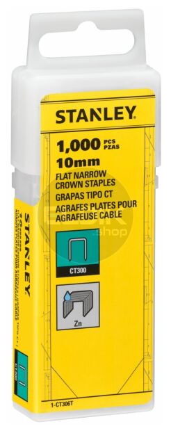 Stanley 1-CT306T Nieten 10mm Type CT - 1000 stuks