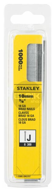 Stanley 1-SWK-BN375T Nagels 10mm Type J - 1000 Stuks