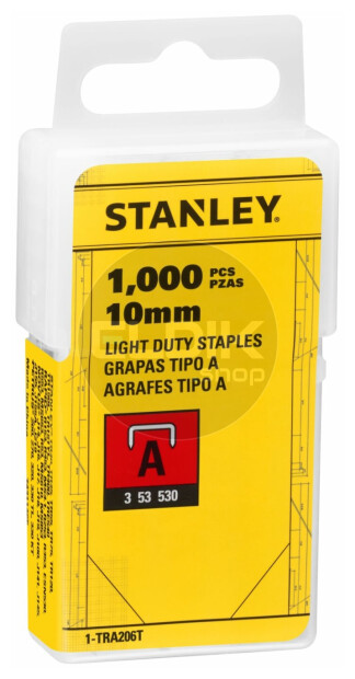 Stanley 1-TRA206T Nieten 10mm Type A - 1000 Stuks