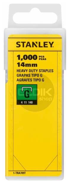 Stanley 1-TRA709T Nieten 14mm Type G - 1000 Stuks