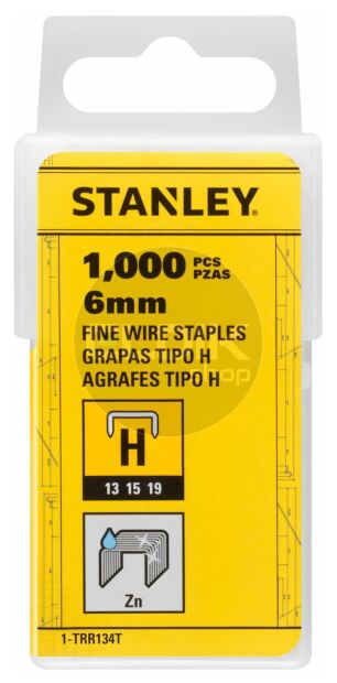 Stanley 1-TRR134T Nieten 6mm Type H - 1000 Stuks