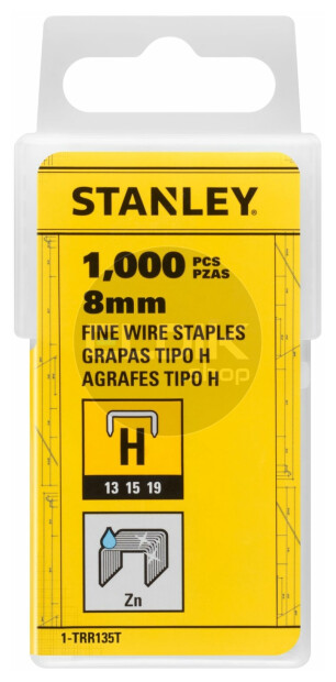 Stanley 1-TRR135T Nieten 8mm Type H - 1000 Stuks