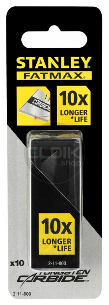 Stanley 2-11-800 Carbide Reservemes | 10 Delige Set