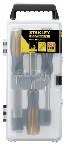 Stanley 2-16-268 FATMAX Steekbeitelset FATMAX  3Dlg. (12,18,25 mm)