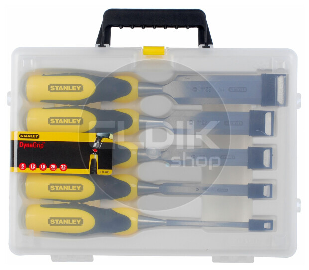 Stanley 2-16-885 Steekbeitelset Dynagrip 5Dlg. (6,12,18,25,32 mm)