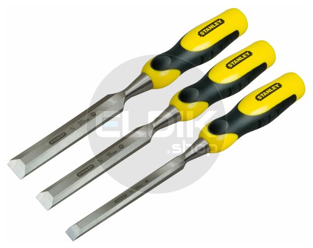 Stanley 2-16-887 Steekbeitelset Dynagrip 3Dlg. (10,15,20 mm)