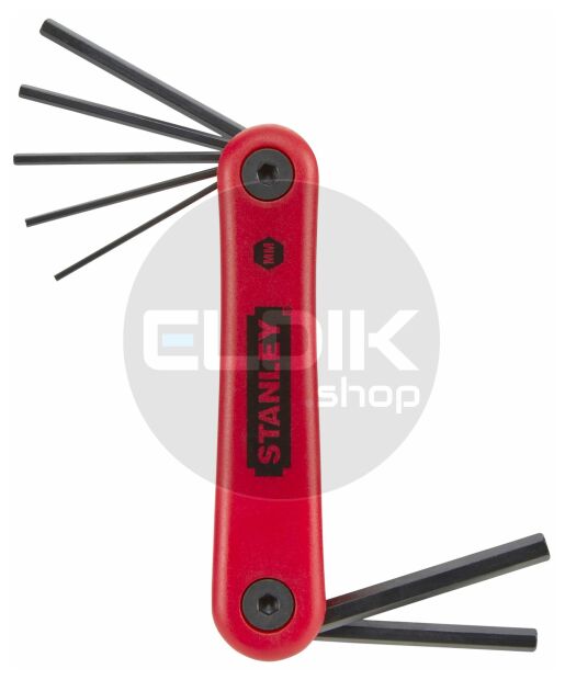Stanley 4-69-261 Stiftsleutelset 7 Dlg 1,5-6mm
