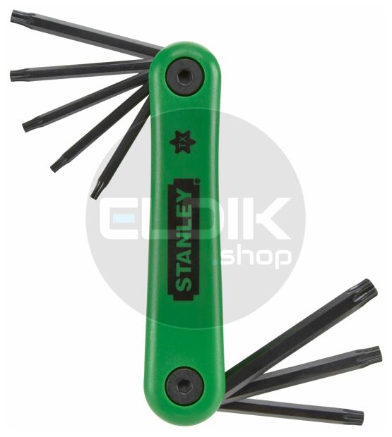 Stanley 4-69-263 Stiftsleutelset 8 Dlg T9-T40