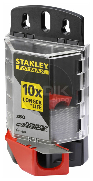 Stanley 8-11-800 Carbide Reservemes | 50 Delige Set