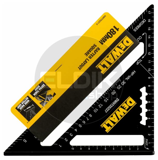 DeWalt DWHT25227-0 Multi bouwdriehoek 18cm