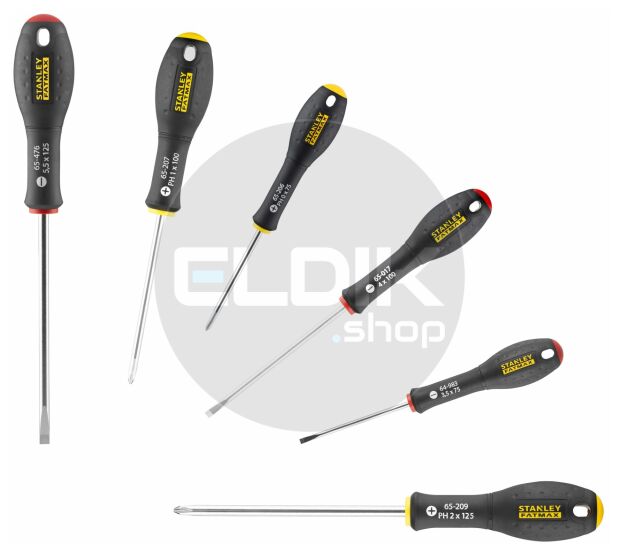 Stanley FMHT0-62626 FATMAX 6-delige Schroevendraaierset Parallel/PH