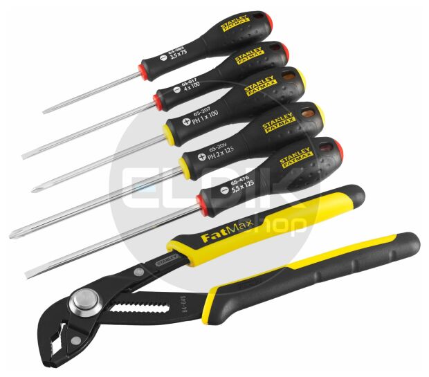 Stanley FMHT0-62639 FATMAX 6-delige Schroevendraaierset met Waterpomptang