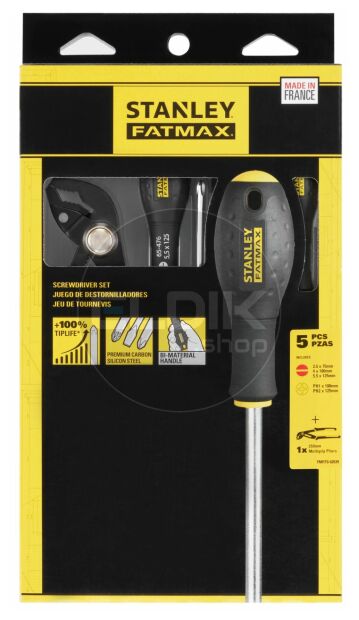 Stanley FMHT0-62639 FATMAX 6-delige Schroevendraaierset met Waterpomptang