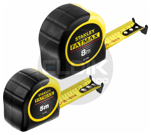 Stanley FMHT31725-0 FATMAX Duopack: Rolbandmaat Blade Armor 8M + 5M