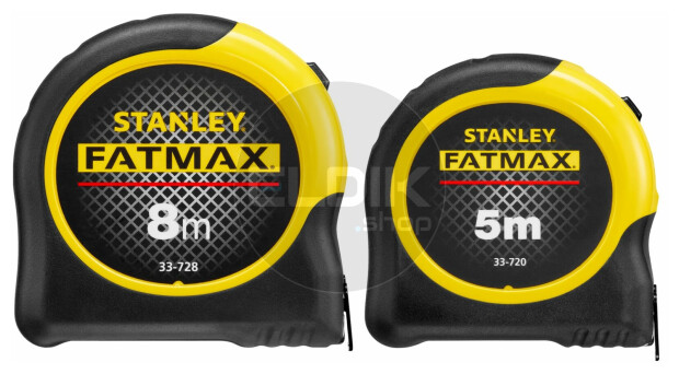 Stanley FMHT31725-0 FATMAX Duopack: Rolbandmaat Blade Armor 8M + 5M