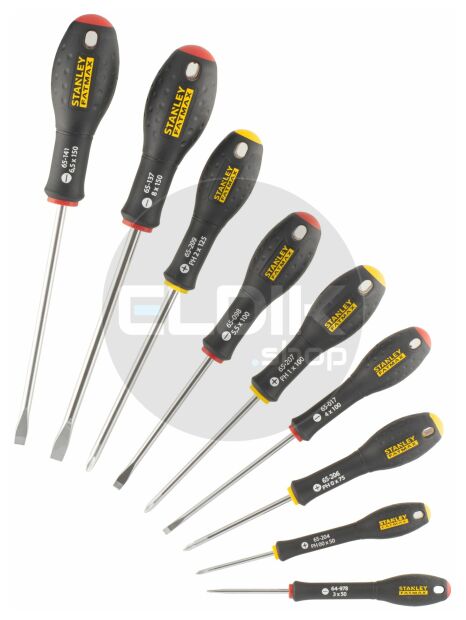 Stanley FMHT65439-0 FATMAX Schroevendraaierset 10-delig - St/Par/Ph/Spanningszoeker