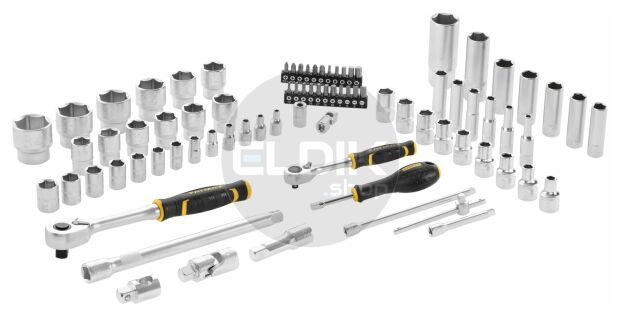 Stanley FMMT82826-1 81 Delige Doppenset 1/4" - 1/2"