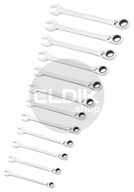 Stanley FMMT82849-0 FATMAX Ringsteeksleutelset met Ratel - 12 delig