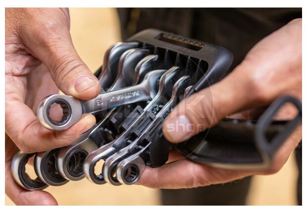 Stanley FMMT82900-0 FATMAX Ringsteeksleutelset met Ratel stubby - 7 delig