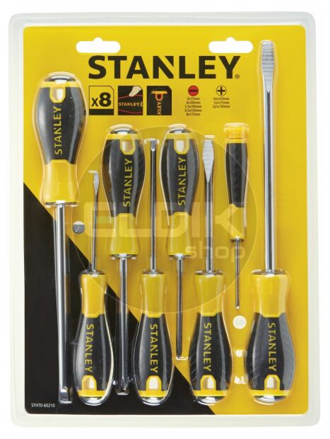 Stanley STHT0-60210 Schroevendraaierset Essential 8-delig