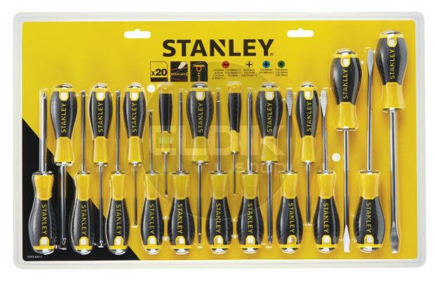 Stanley STHT0-60213 Schroevendraaierset Essential 20-delig